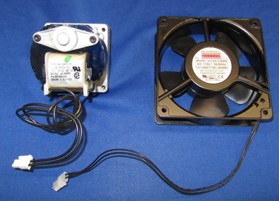 MAK Pellet Grill Auger Motor & Fan 2 RPM 5/16 Shaft Merkle Korff & Mechatronics