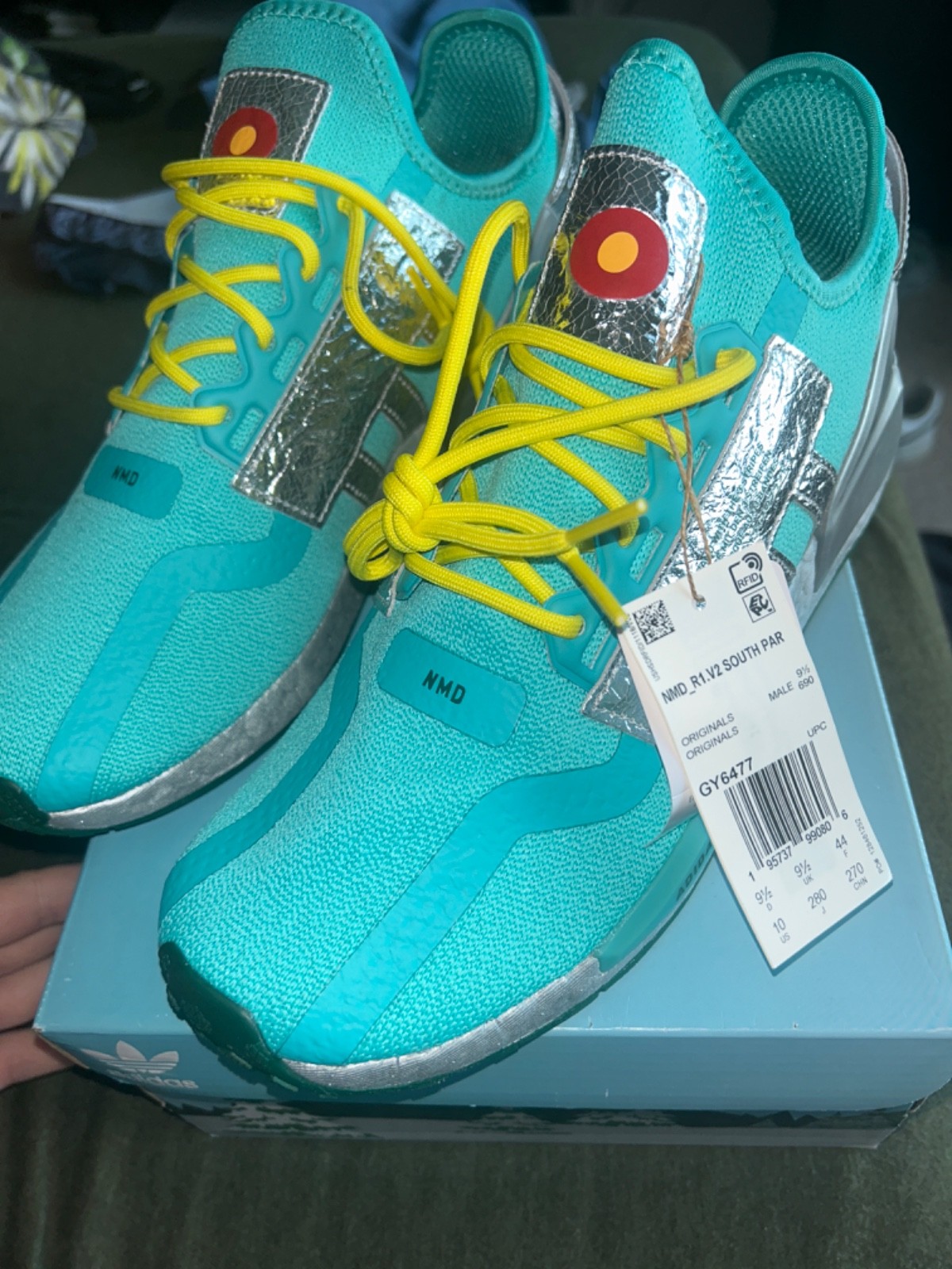 New with Box Size 10 - South Park x adidas NMD_R1 V2 Professor Chaos image 5