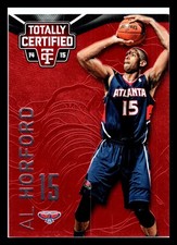 2014-15 Panini Totally Certified Platinum Red /279 Al Horford #4 Atlanta Hawks