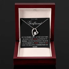 Soulmate Necklace Gift For Her, Soulmate Jewelry, To My Soulmate Necklace