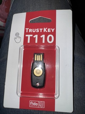 FIDO Security Key TrustKey T110 FIDO2 U2F Two Factor Authentication USB Key Type