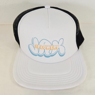 Vintage JAX ''The Flowery'' Trucker Hat Foam Mesh Adjustable Snapback, NEW