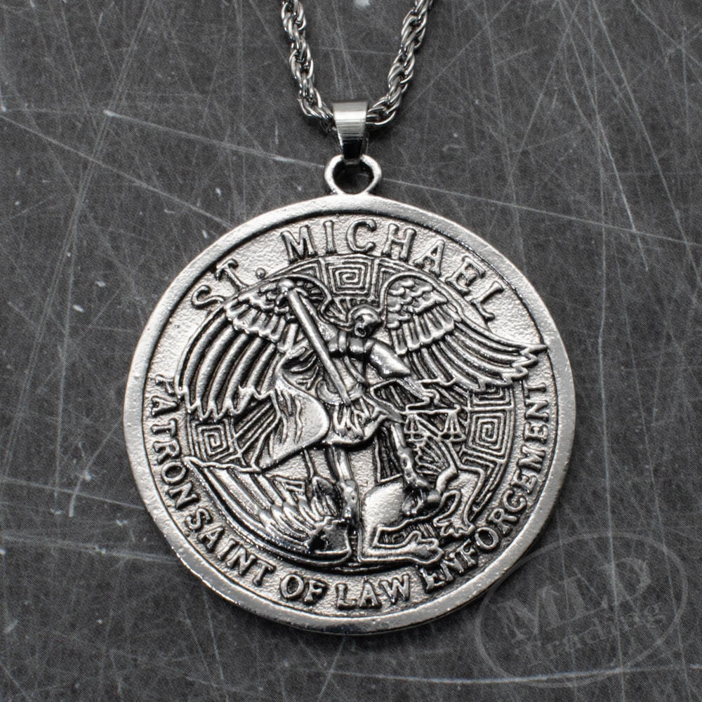 St Michael Necklace - St Christopher Medals - St Benedict Medals - Archangel  Mic | eBay