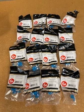 Lot of 16: Signamax Category 6A MT-Series Keystone Jack, T568A/B Wiring, Blue