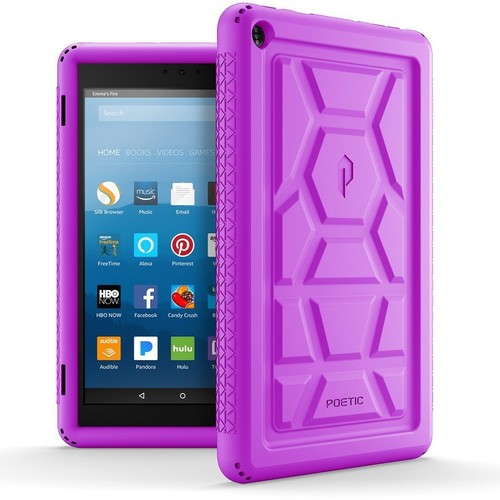 Silicone Tablet Case Fit Amazon Fire HD 8 / Fire HD 10 / Fire 7 2017/2022 Cover - Picture 12 of 24