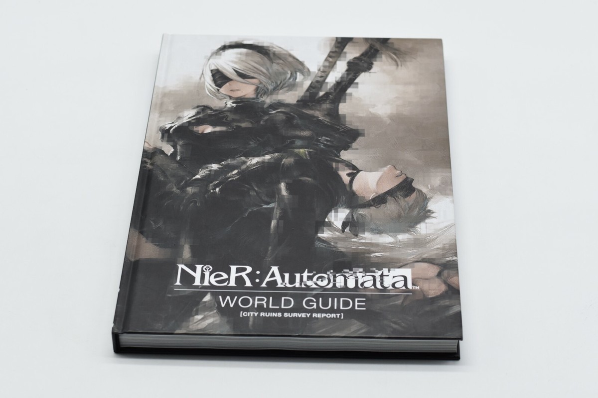 NieR Automata World Guide Artbook Volume 1 (Hardcover) FAST SHIP 