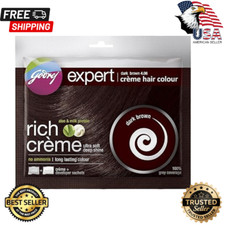 GODREJ EXPERT RICH CREME-Dark Brown, No ammonia, long lasting Hair Color