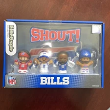 NFL Buffalo Bills 2023 Little People Collector x  Josh Allen Von Miller, Knox