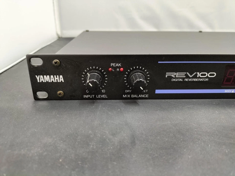 Yamaha REV100 - Digital Reverberator Effects Processor Used Free Shipping Japan - Image 4 of 4