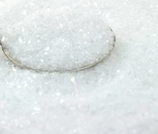 White Glass Glitter - 311-9-WH - Real Glass - Imported German Glass Glitter