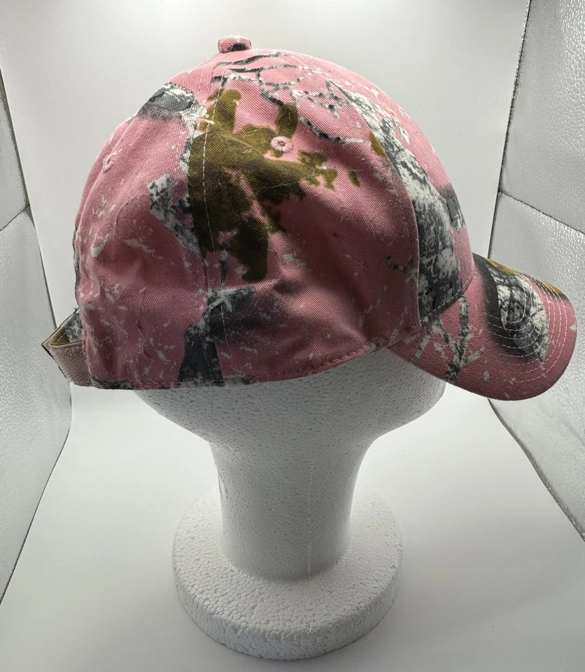 OUTDOOR CAP - Pink Camouflage - Adjustable Baseball Cap Hat! - Image 4 of 4