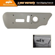 Left Front Seat Control Switch Bezel Cover Gray For 03-06 Silverado Sierra 1500 Left Front Seat Control Switch Bezel Cover Gray For 03-06 Silverado Sierra 1500