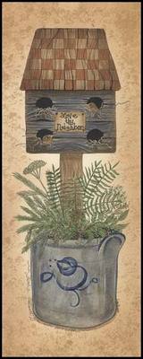 Art Print, Framed or Plaque by Linda Spivey - Love Thy Neighbor - LS815-R