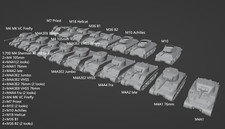 1:700, UDSSR tanks, allied vehicles, US tanks, UK tanks  1