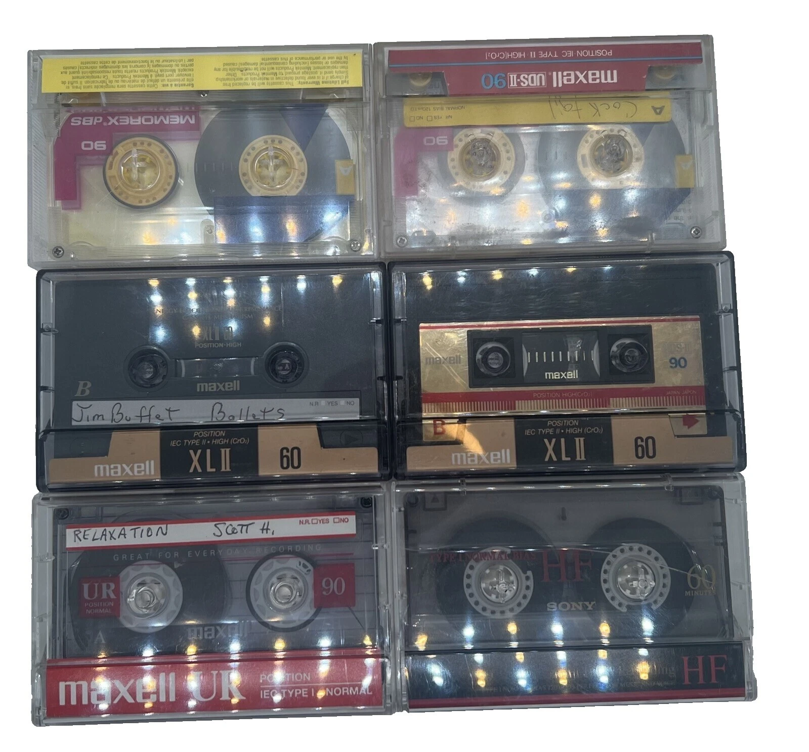 Music Cassettes with Good Plus Case