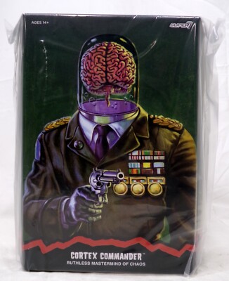 Super 7 The Worst Ultimates Cortex Commander Mastermind of Chaos 7'' Figure New