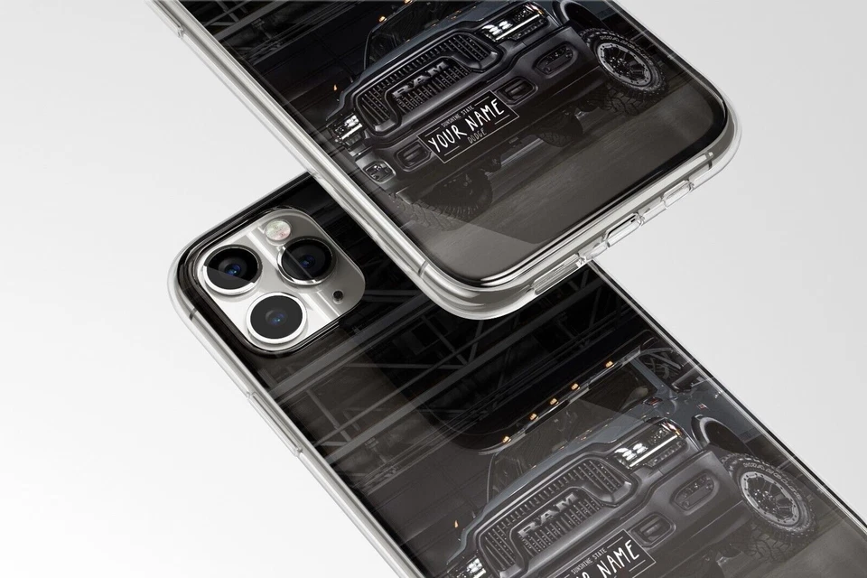 Funda Silicona Personalizada para Teléfono - Diseño Dodge Ram - iPhone Samsung Huawei Google Foto 2 de 4