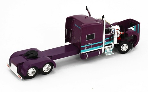 2021 DCP 1:64 *BIG RIGS #4* Justin Allison Peterbilt 379 w/Wilson Grain Trailer - Picture 6 of 9