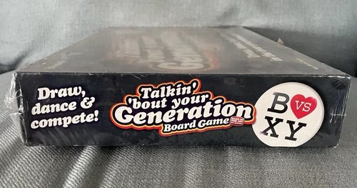 NEW Talkin' 'Bout your Generation Board Game B vs XY 2009 Sealed Imagination - Picture 7 of 11