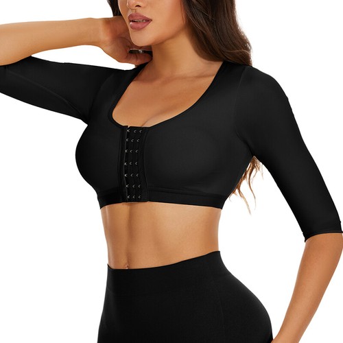 Women Arm Shaper Post Surgery Compression Sleeve Posture Corrector Shapewear New - Picture 12 of 14