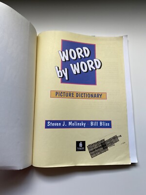 Word by Word Picture Dictionary - Paperback By Molinsky, Steven J