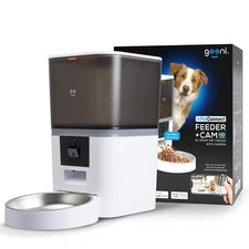 Geeni 6L Smart Pet Feeder w/ Camera 1080p HD Night Vision & 2-Way Audio WiFi