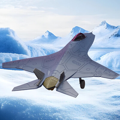 3D Printed 1/72 Russian fifth-generation aircraft MiG 41S Unpainted Model NEWZ2R