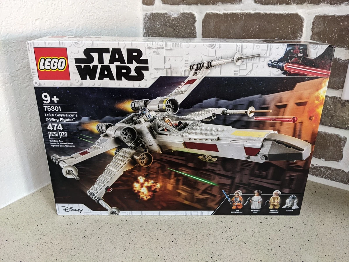 LEGO Star Wars Luke Skywalker's X-Wing Fighter 75301 Building Kit (474  Pieces) for sale online