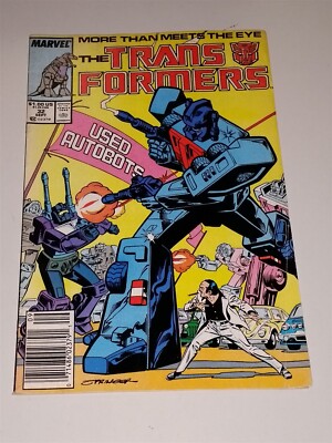 TRANSFORMERS #32 SEPTEMBER 1987 MARVEL COMICS 