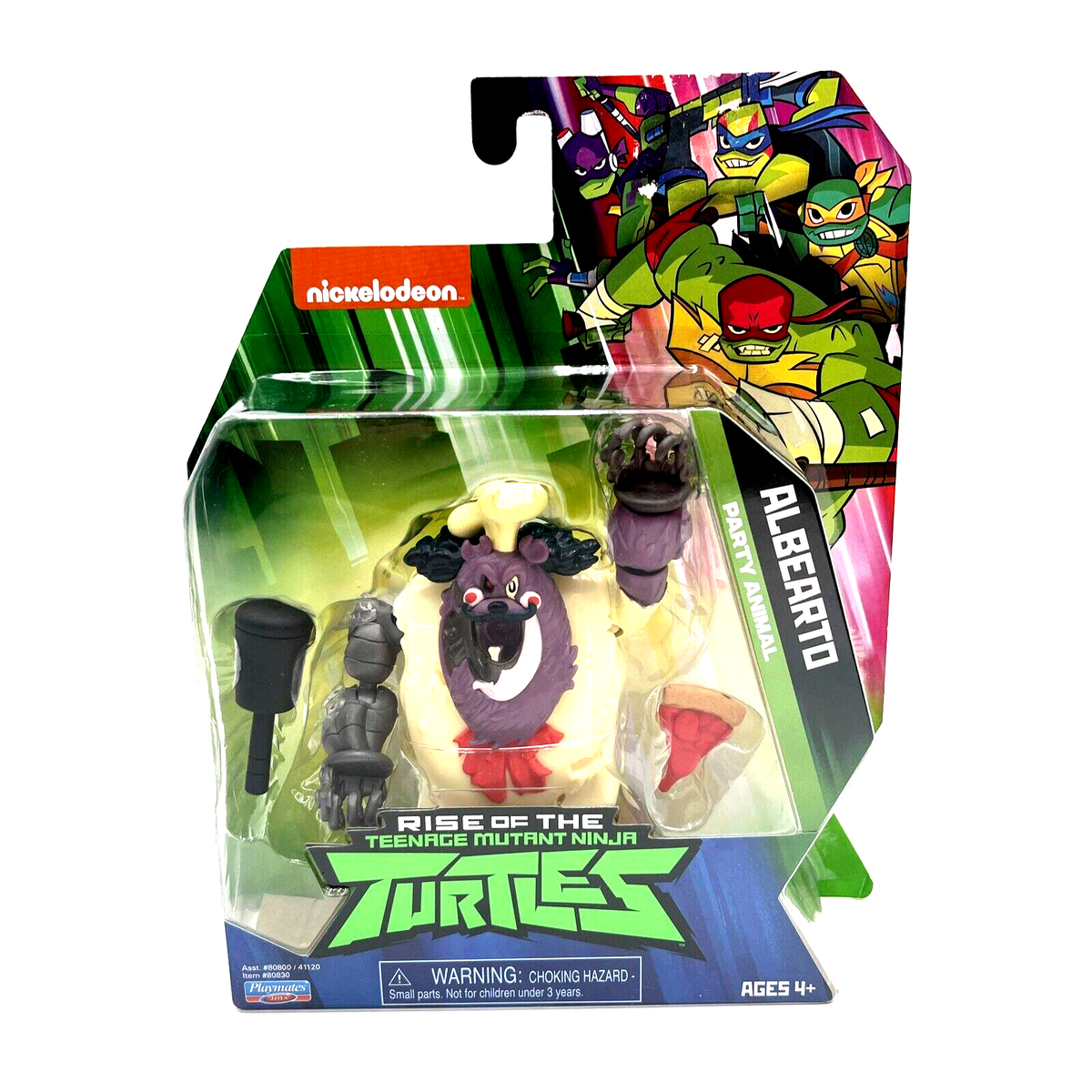 Rise of The Teenage Mutant Ninja Turtles Albearto Party Animal