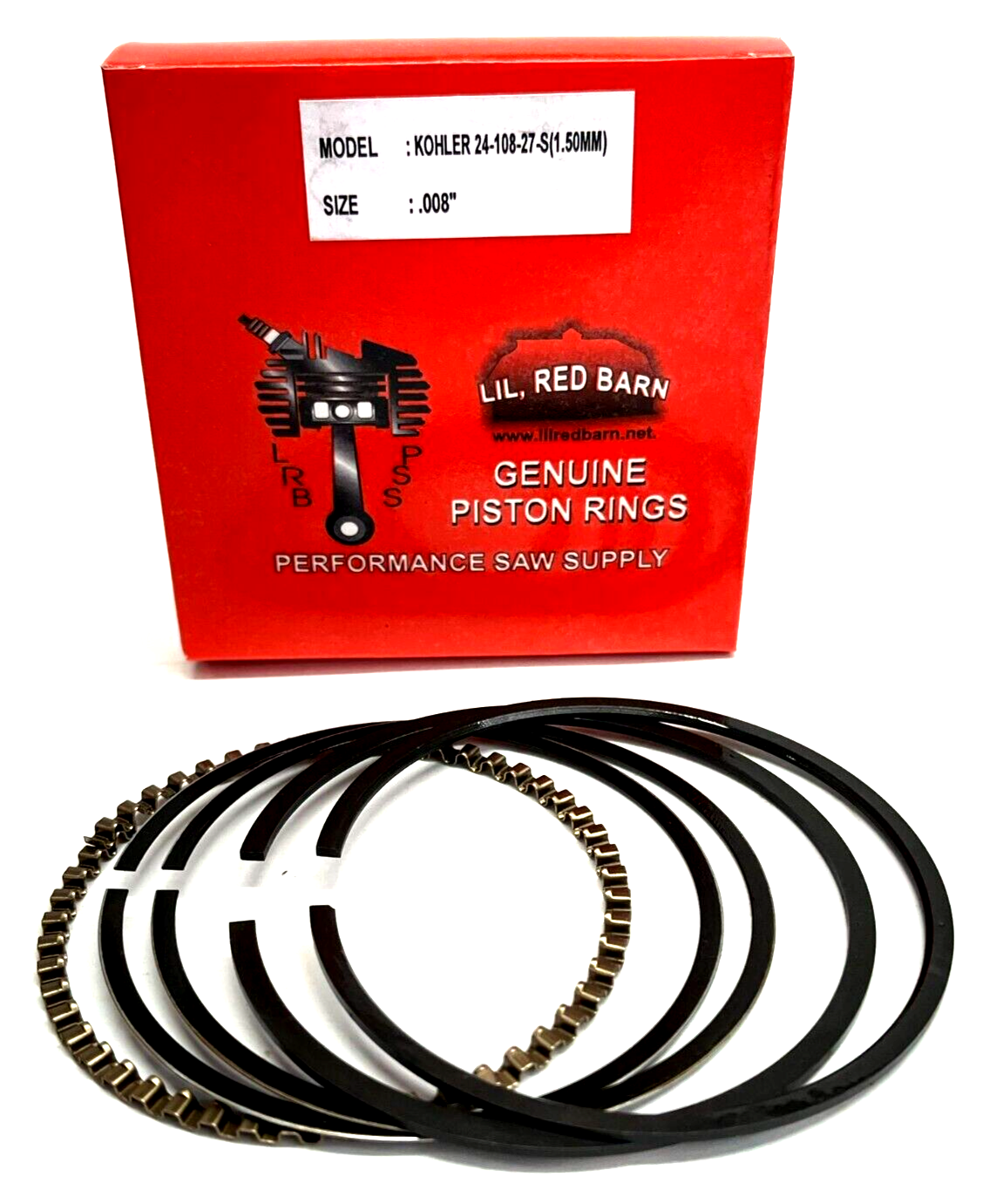 2 Sätze Kolbenringe Für Kohler Ch23 Cv23 24-108-19 1.5MM 24-108-19
