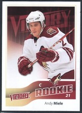 Andy Miele Rookie Card RC 305 2011-12 Upper Deck Victory With Freebies Combine