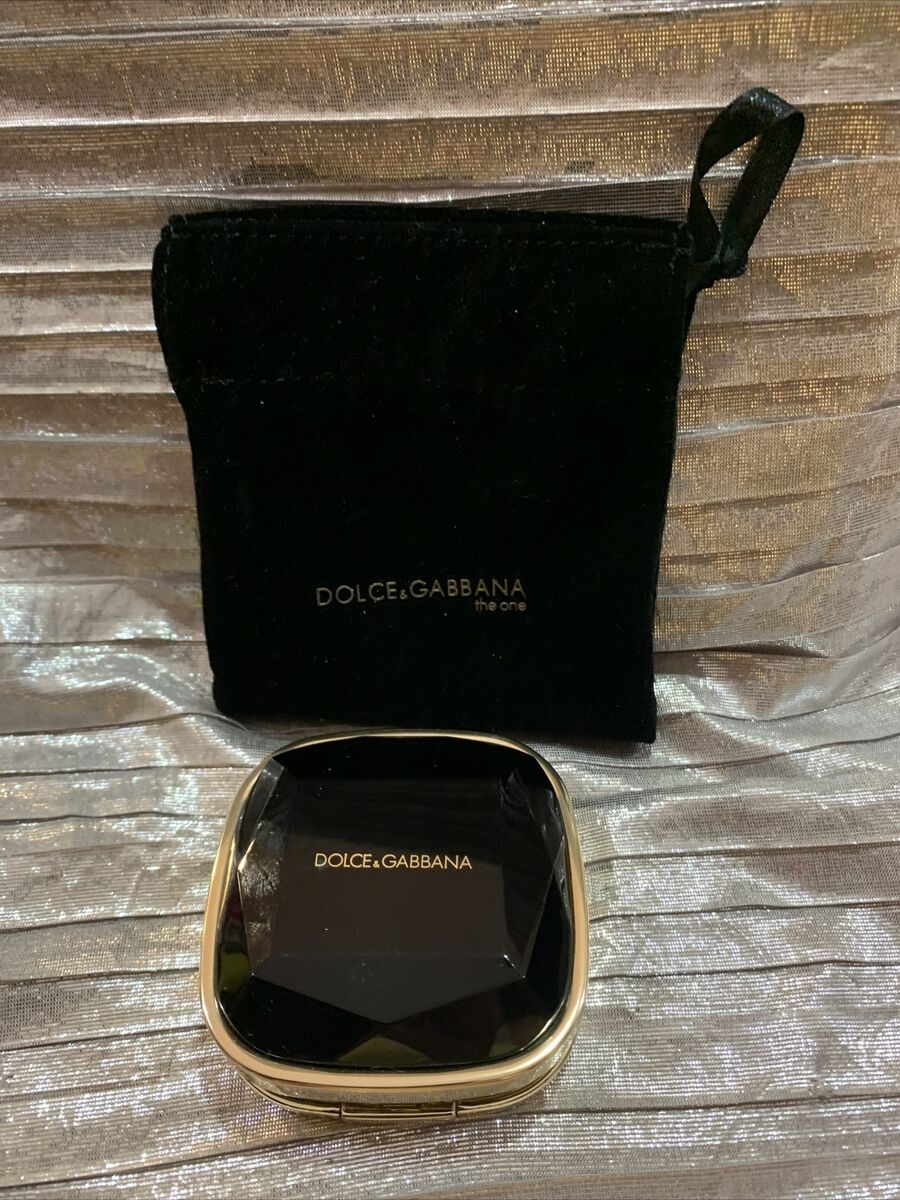 Auth. DOLCE & GABBANA- The One-compact Travel mirror BLACK Auth. DOLCE & GABBANA- The One-compact Travel mirror BLACK