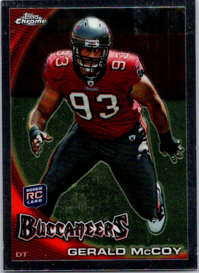 2010 Topps Chrome #C170 Gerald McCoy 002654