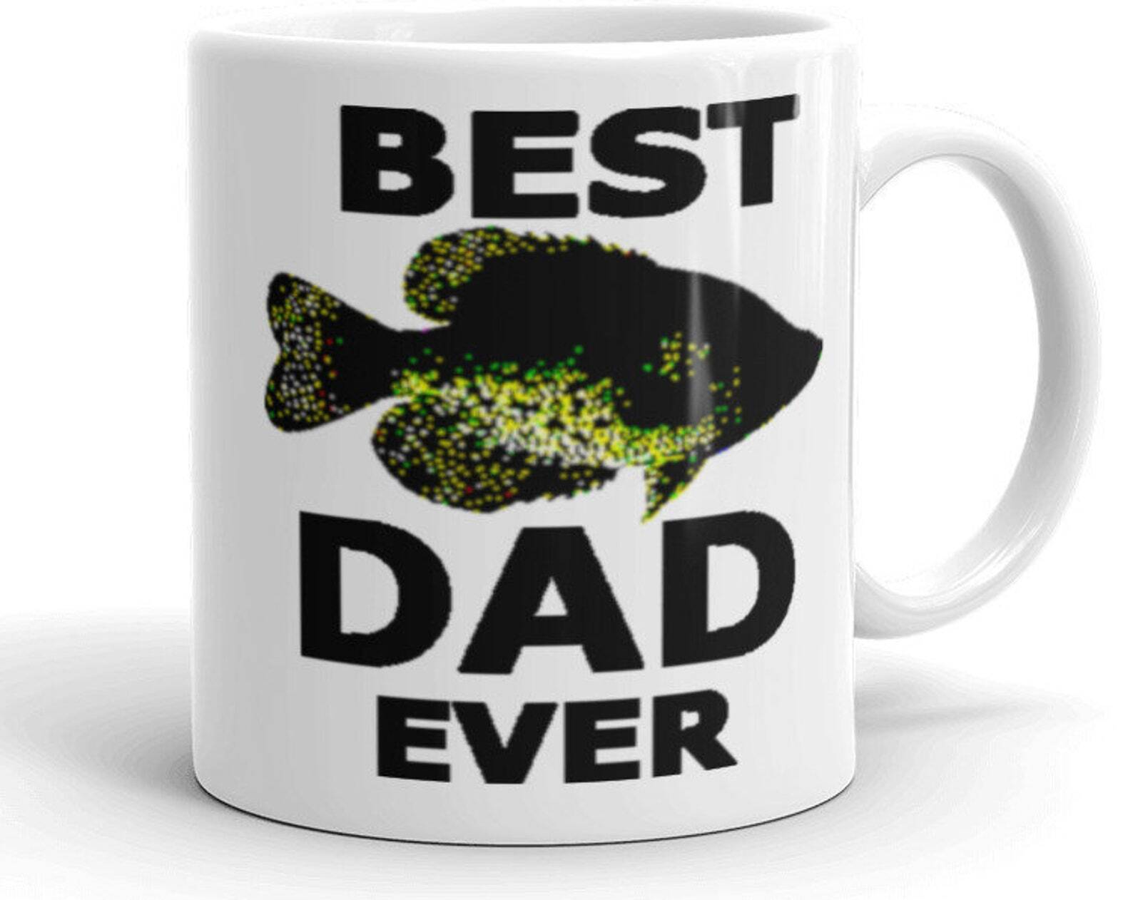 Best Dad Ever Fishing Gift Coffee Mug For Anglers