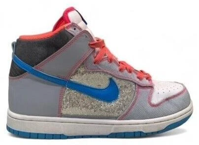 Nike Dunk 6.0 Premium High Grey Sequin W