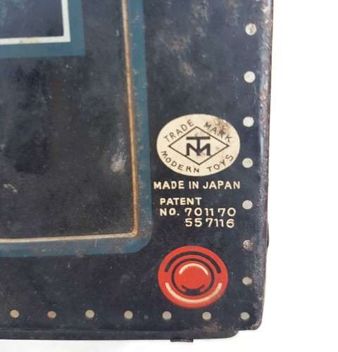 Rare Vintage Battery MT Trademark Silver Streak 3305 Litho Tin Train Toy, JAPAN - Picture 9 of 12