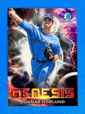 2021 Bowman Chrome Draft Baseball Genesis #GNS17 Gunnar Hoglund Toronto Blue Jay