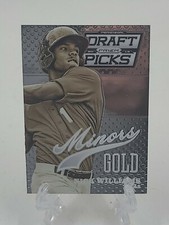 2013 Nick Williams Rookie Minors Gold Panini Prizm Draft Picks