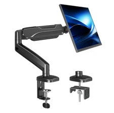 MOUNTUP Single Monitor Adjustable Universal Desk Mount Support Arm Max 32" 17.6#