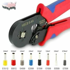 1200PCS Cord Wire Crimp Cable Connectors Terminals Pin End Bootlace Ferrule Kit