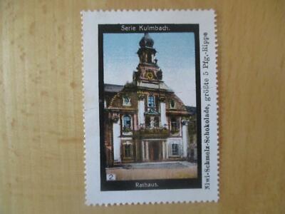 (6554) Reklamemarke - Kulmbach - Rathaus