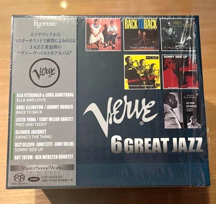 ESOTERIC 6GREAT JAZZ VERVE MASTER SOUND 6 CD set Used | eBay