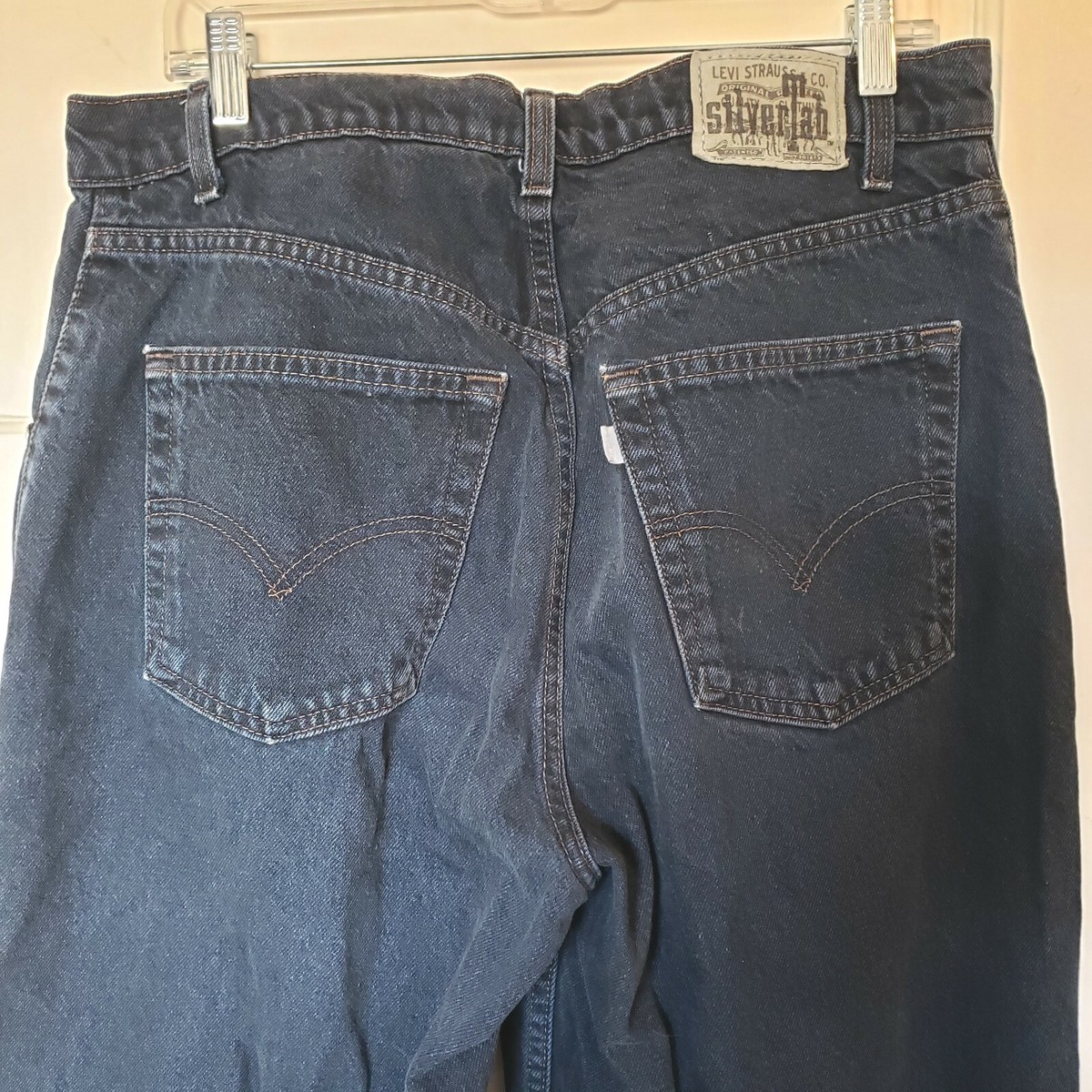 Levi SilverTab Jeans Men's 34x32 Blue 90s Baggy Grundge | eBay