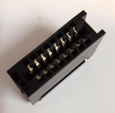 IDC Ribbon Card Edge connector 0.1"/2.54mm 16 pins Gold plated - Lot of 10