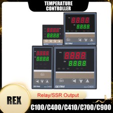 REX-C100/C400/C410/C700/C900 Digital PID Temperature Controller Relay/SSR Output