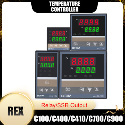 REX-C100/C400/C410/C700/C900 Digital PID Temperature Controller Relay/SSR Output