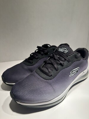 Skechers Womens US Size 8.5 Skech-Air Element 2.0 149062W Grey Black Shoes