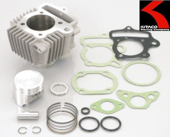 Kitaco #215-1013402 88cc 6V bore up kit CHROME fits Honda Monkey