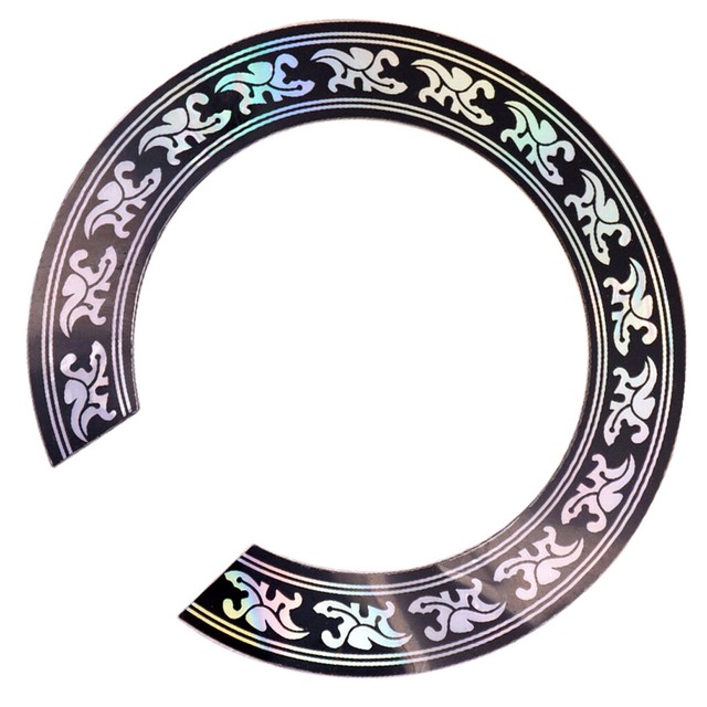 delicate Acoustic Guitar Circle Sound Hole Decal Soundhole Sticker eBay